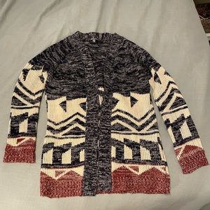 aztec cardigan